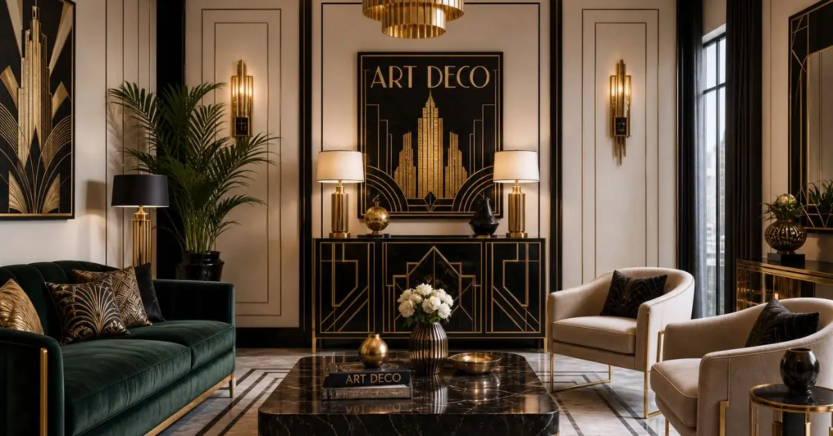Art Deco Home Decor: Style Guide & Practical Tips